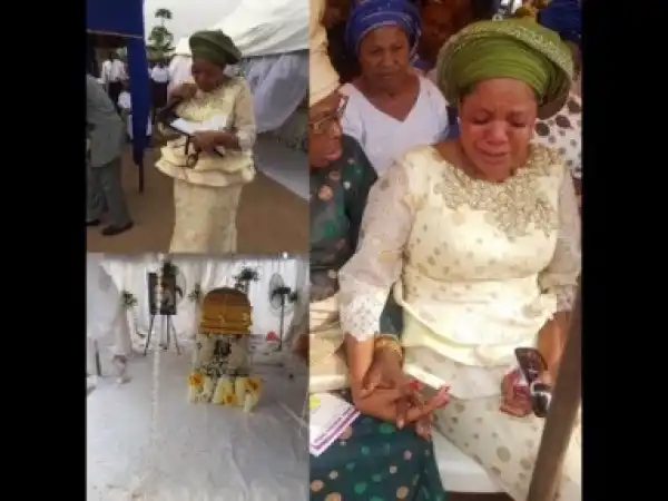 Video: Toyin Aimaku Dances As She Sprays Money On Her Late Father